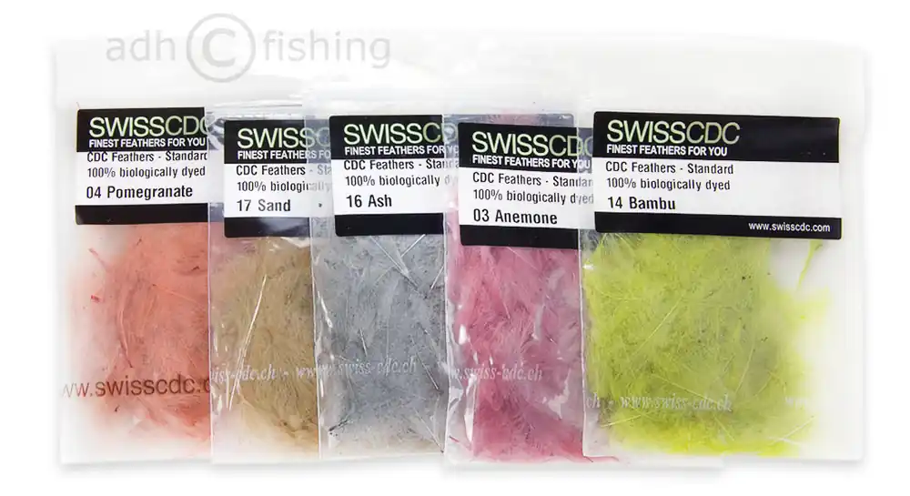 SwissCDC CDC Feathers Standard Federn 100% biologisch gefärbt-