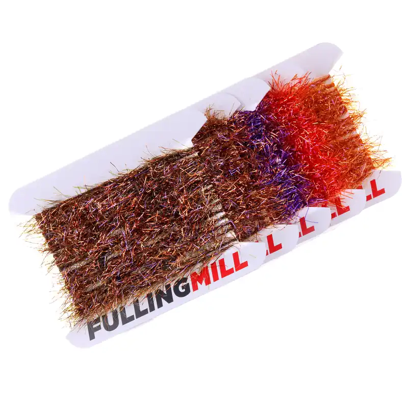 Fulling Mill Streamer Straggle Chenille Metallic Copper 12mm-