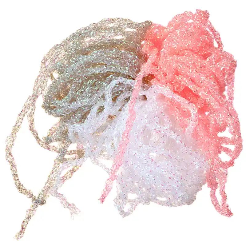Hareline Dyed Pearl Diamond Braid-