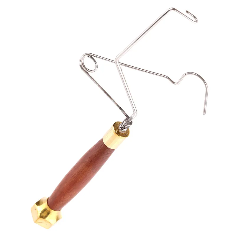 Standard Whip Finisher Wooden Handle Kopfknotenbinder-