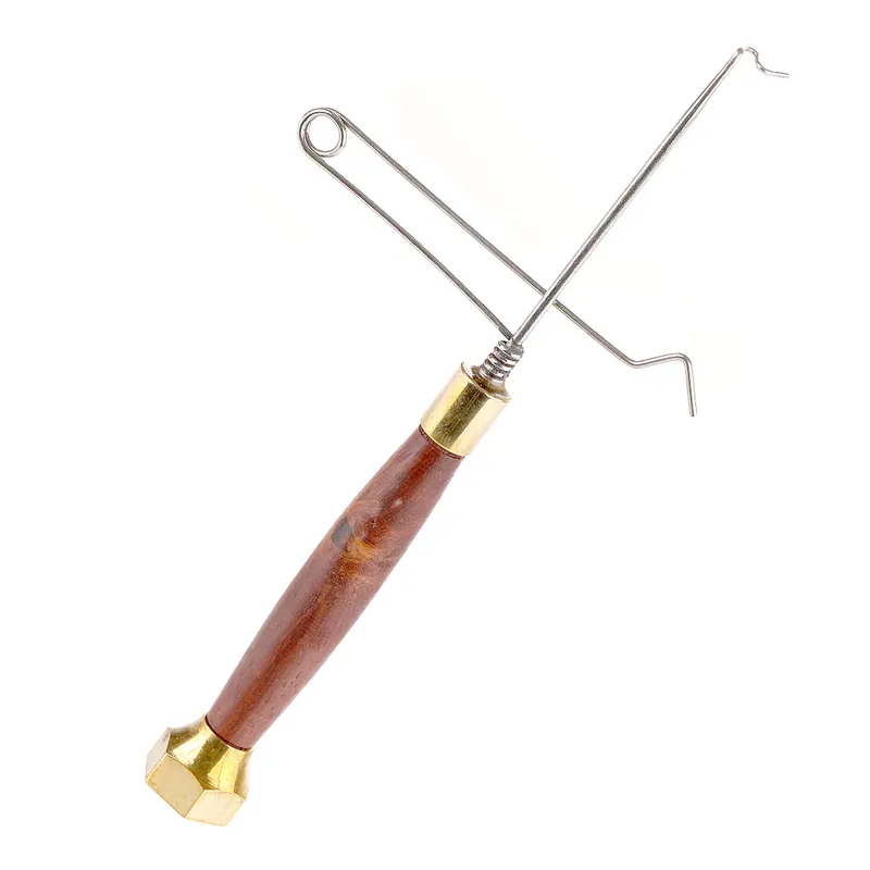 English Whip Finisher Wooden Handle Kopfknotenbinder-
