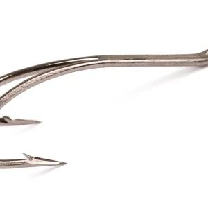 Partridge CS16U/2S Patriot Salmon Up-Eye Doppelhaken silver-