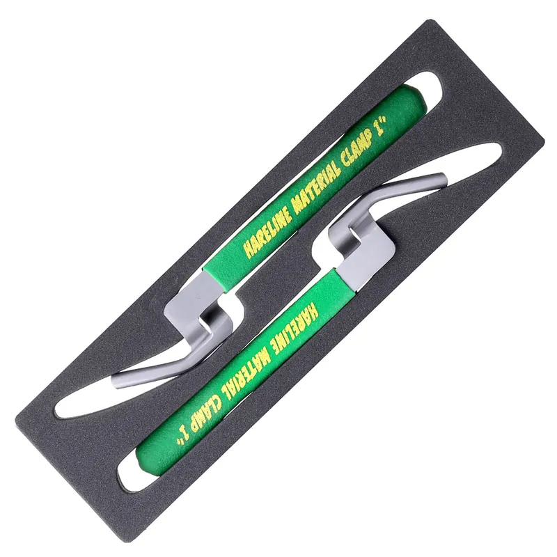 Hareline Small 1 Inch Material Clamp Set Materialklemme-