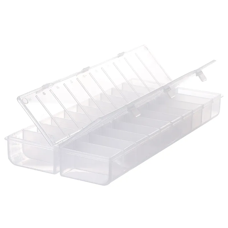 Hareline 20 Compartment Ribbed Hook Box Aufbewahrungsbox-