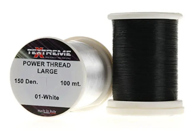 Textreme Power Thread Bindegarn black- extreme thin
