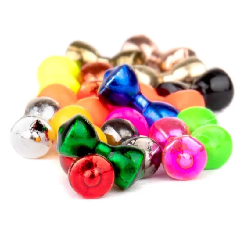 Tungsten Dumbbell Raised Eyes Augen 3mm-