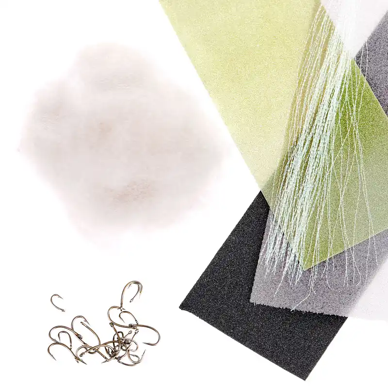 Wapsi Razor Midge Kit Bindematerialset-