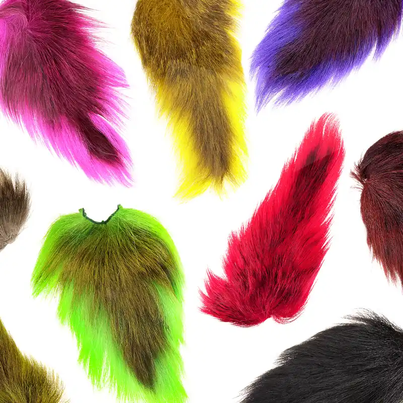 Hareline UV2 Select Bucktail UV aktiv extra Large-