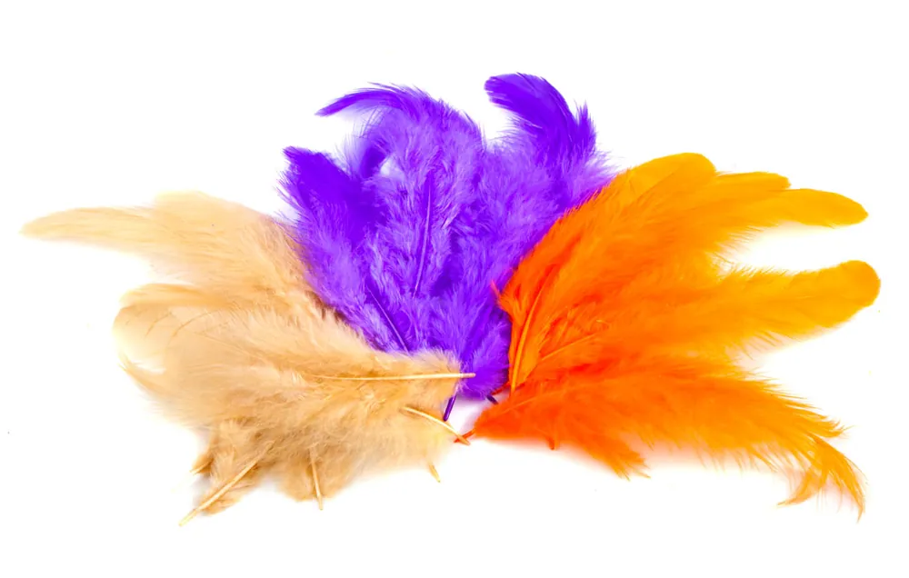 Wapsi White Matuka Soft Hackle Federn-