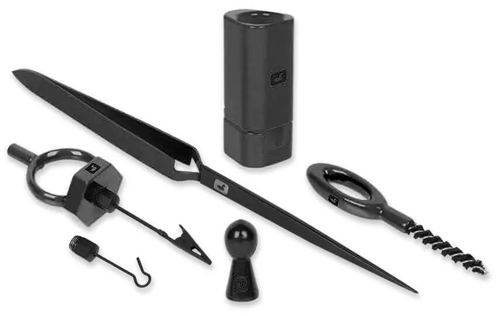 Loon Accessory Fly Tying Tool Kit Bindewerkzeug Set black-