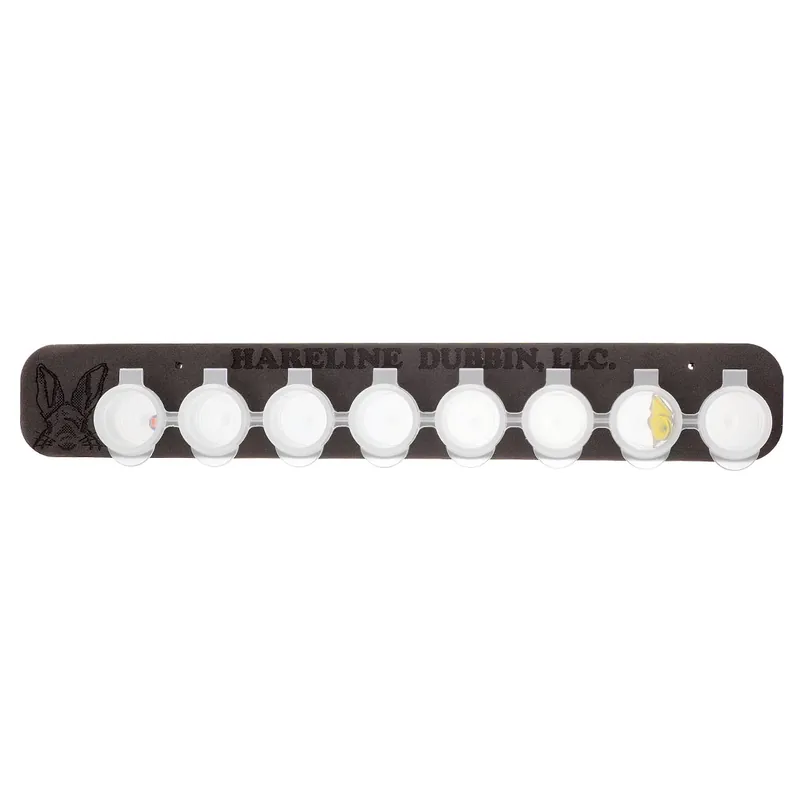 Hareline Fly Tyers 8 Pop Top Bench Side Stash Bar-