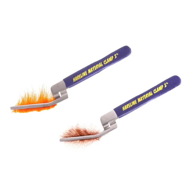 Hareline Long 2 Inch Hareline Material Clamp Set-