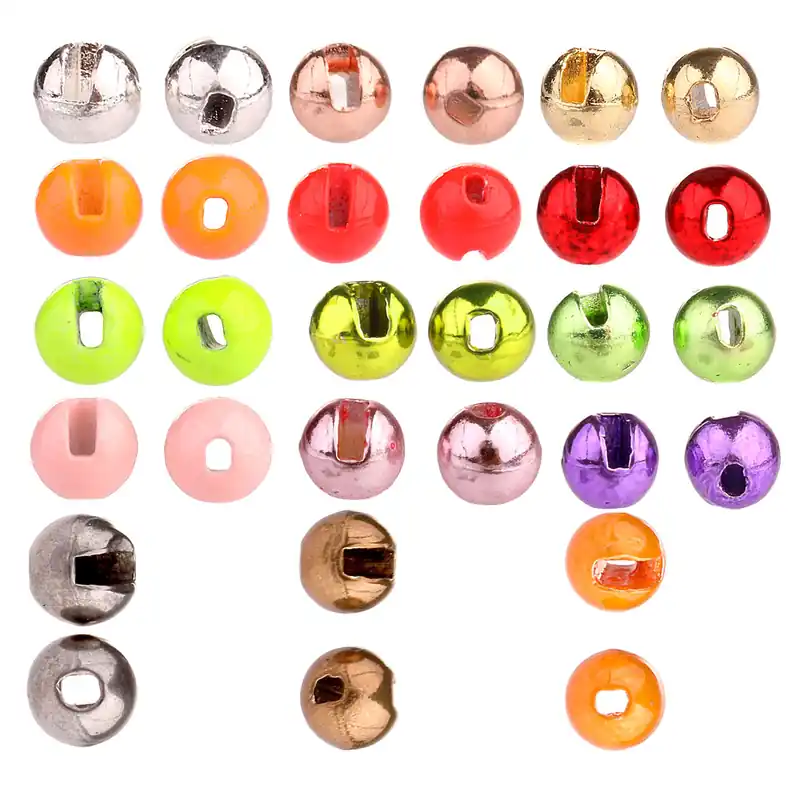 Soldarini Tungsten Perlen geschlitzt Beads slotted Kleinpackung-