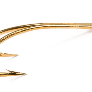 Partridge CS16U/2G Patriot Salmon Up-Eye Doppelhaken gold-