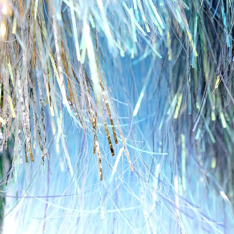 Fly Scene Twisted Flash Pearl Baitfish Fibre-
