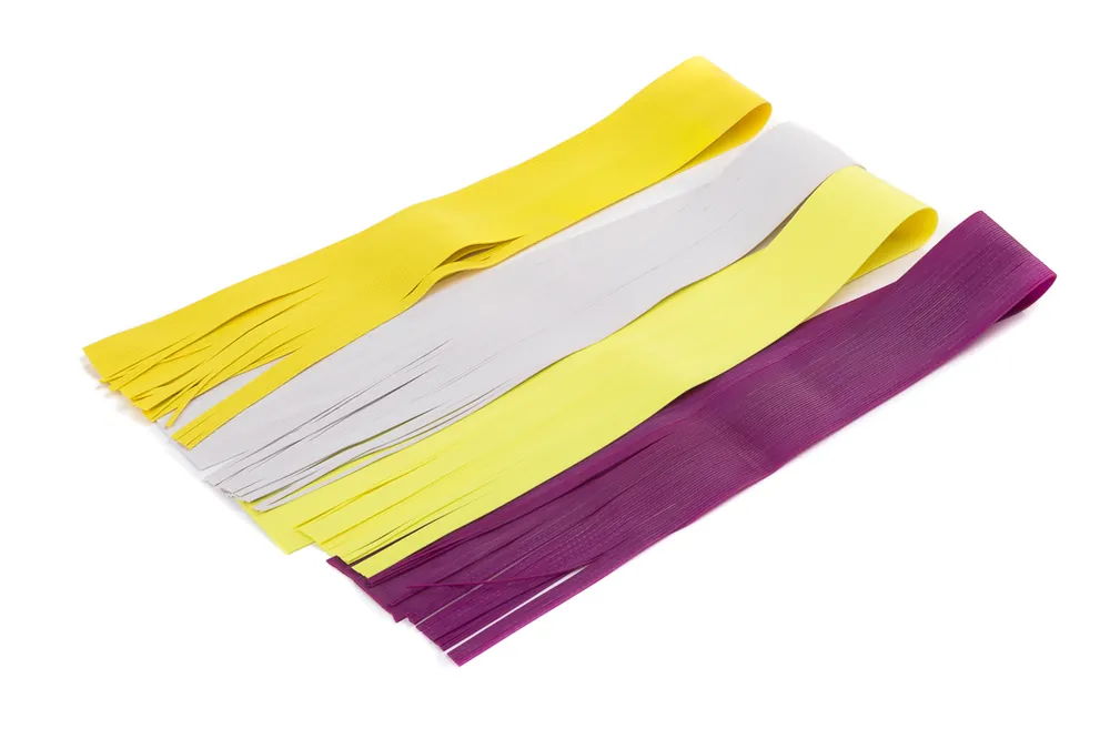 Hareline Medium Round Rubber Legs Gummibeine-