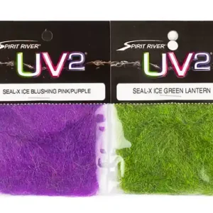 Hareline Spirit River UV-2 Seal-X Ice Seehund Dubbing-