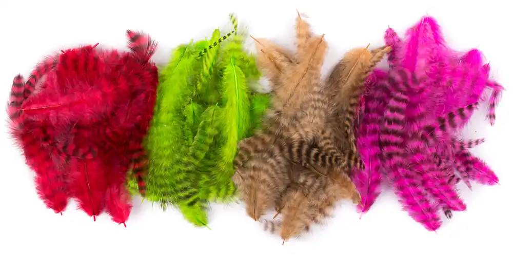 Hareline Spirit River UV-2 Grizzly Soft Hackle-