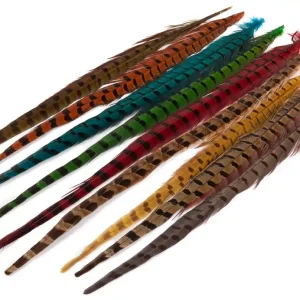 Hareline Spirit River UV-2 Ringneck Pheasant Tail - UV aktiver Fasanenschwanz-