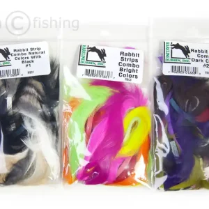 Hareline Rabbit Strips Combo-