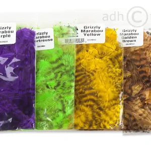 Hareline Grizzly Marabou-