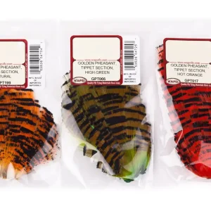 Wapsi Goldfasan Golden Pheasant Tippet Section-