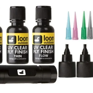 Loon UV Fly Tying Kit mit UV Bench Light (1/2 oz)-