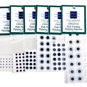 Fishient H2O Flat Eyes- 4 mm