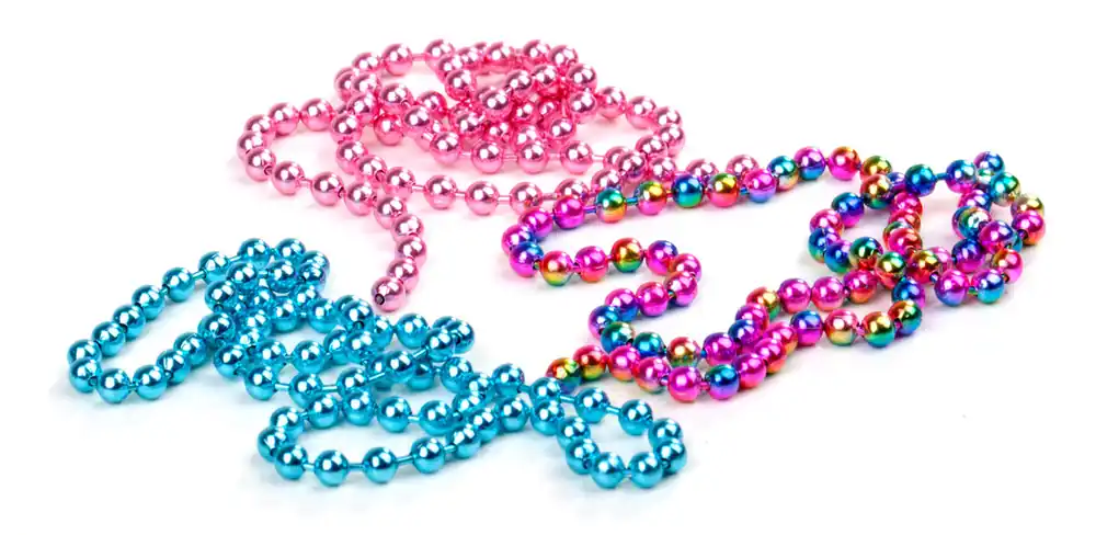 Hareline Senyodelic Bead Chain Kugelketten eloxiert-