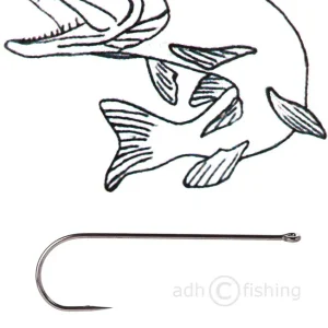 Tunca Fliegenhaken TP10 Pike-Streamer-