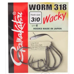 Gamakatsu Haken Worm 318 Wacky-