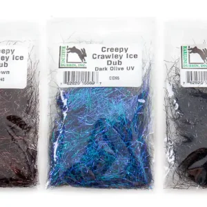 Hareline Creepy Crawley Ice Dub Dubbing-
