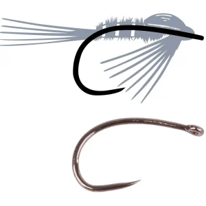Tunca Expert Fliegenhaken TE90 Wide Gape Nymph ohne Widerhaken-