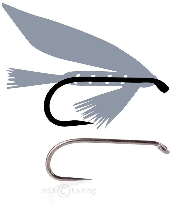 Tunca Expert Fliegenhaken TE50 Wet Fly ohne Widerhaken-