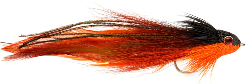 Fulling Mill Salzwasserfliege - Andino Deceiver - rot schwarz- 4/0