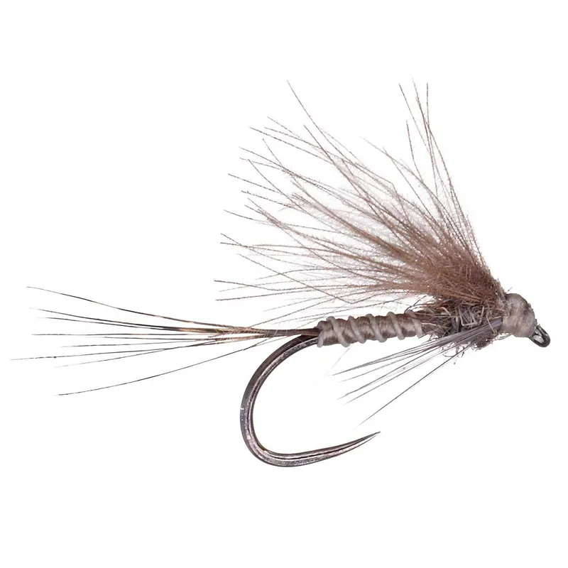 Guideline Trockenfliege F-Dun Grey/Olive Barbless- 16