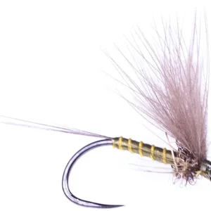 Guideline Trockenfliege F-Dun Olive LDO Barbless- 20
