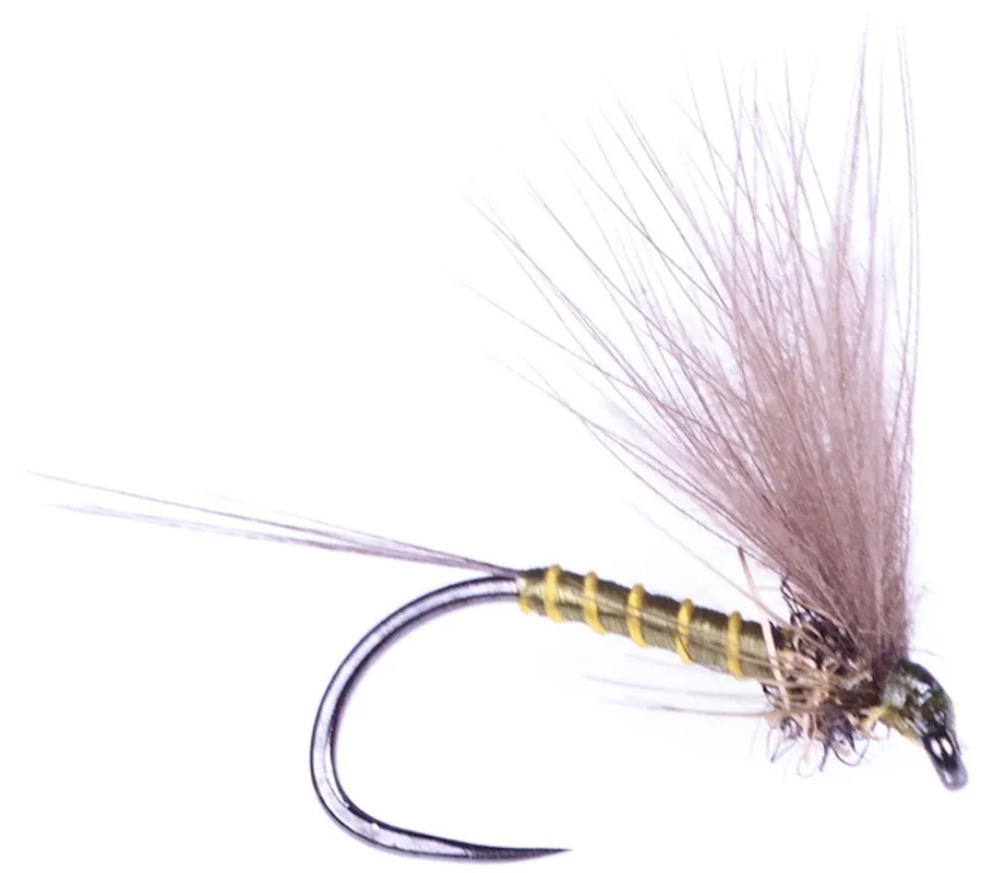 Guideline Trockenfliege F-Dun Olive LDO Barbless- 20