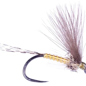Guideline Trockenfliege F-Dun Pale Olive Ignita Barbless- 16