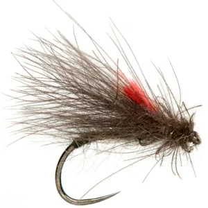 Fulling Mill Bassett's Simple CDC Caddis Dryfly Barbless- 16