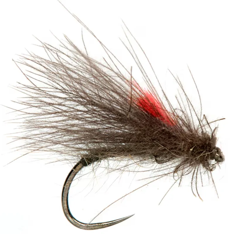 Fulling Mill Bassett's Simple CDC Caddis Dryfly Barbless- 16