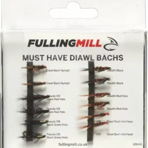 Fulling Mill Must Have Diawl Bachs Fliegenset-
