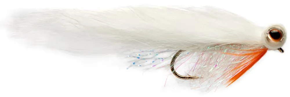 Fulling Mill Rob's Minky Booby White Streamer- 8