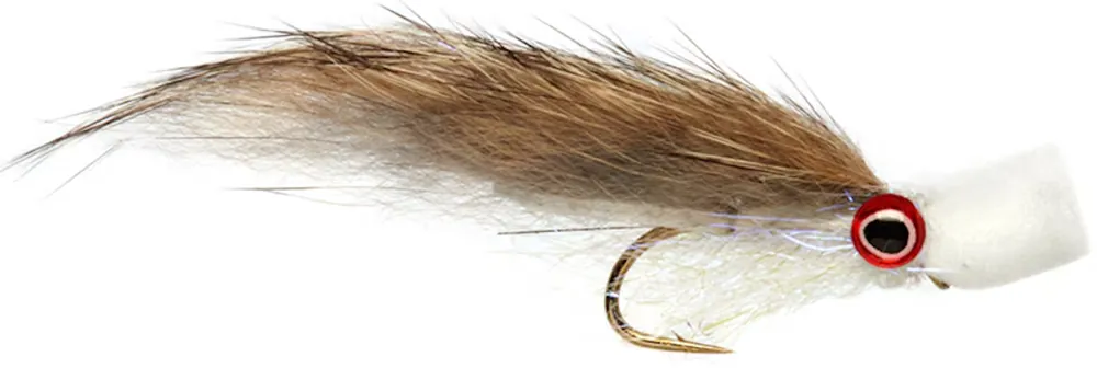 Fulling Mill Rob's Suspender Fry Roach Streamer- 8