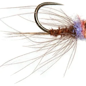 Fulling Mill Bassett's Violet Pheasent Tail Nymph Barbless- 16