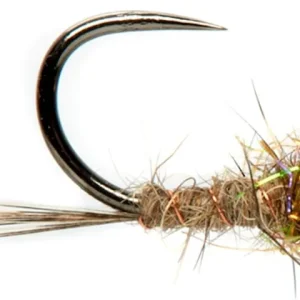 Fulling Mill Bassett's French Hare's Ear Nymph Barbless- 16