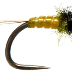 Fulling Mill Juglaret's Chocolate Baetis Nymph Barbless- 16