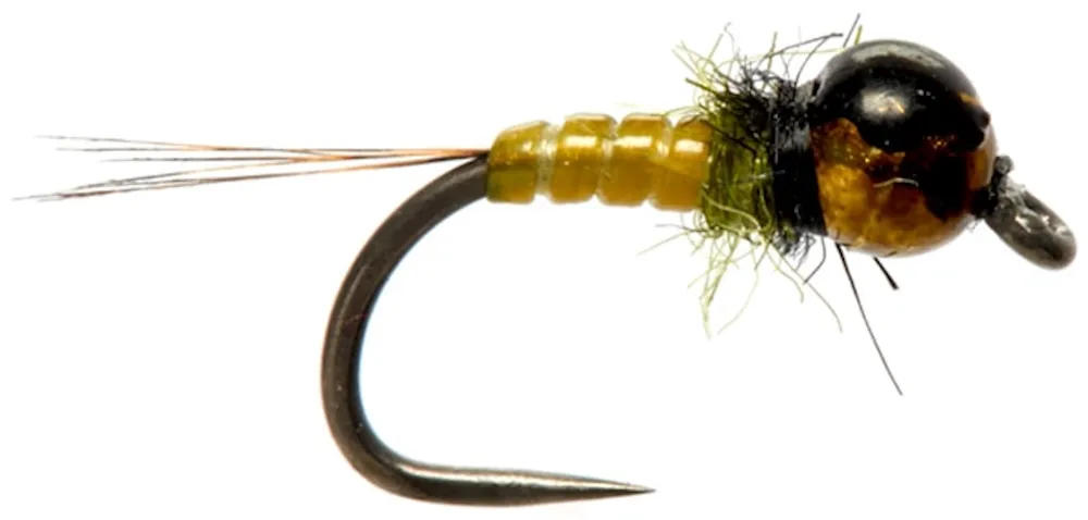 Fulling Mill Juglaret's Chocolate Baetis Nymph Barbless- 16