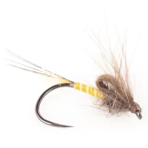 Guideline Trockenfliege Bubble Emerger Tan Barbless- 14