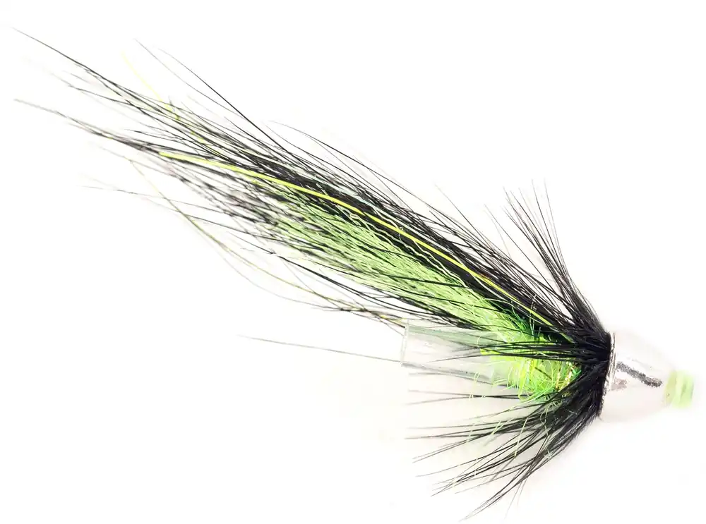 Guideline Lachsfliege Green Butt Tungsten Micro Cone 3.5mm Tubenfliege-
